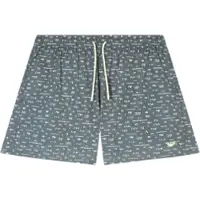 Emporio Armani Emporio Armanitil mænd. EM000583_AF20667 Logo-badedragt grøn (S), Badetøj, Polyester
