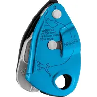Petzl - Sikkerheds og nedfiringsudstyr - Grigri+ Blue til UnisexAluminium - Blå