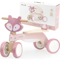 Polar B Toys 44240 PolarB træ skubbevogn - Ræv