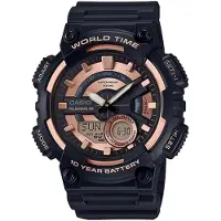 Casio Aeq-110w-1a3 52.2mm 10atm Quartz Analogue/digital Ur