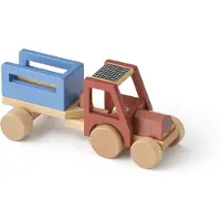 Kids Concept Tractor Aiden - Træ - Kid's HUB - - OneSize - Bil