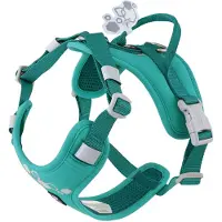 Hurtta Weekend Warrior Eco Harness 2 - Peacock - 40-50 cm