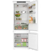 Bosch Serie | 2 KBN96NSE0 - Køleskab/fryser - bund-fryser - til indbygning - Wi-Fi - niche - bredde: 71 cm - dybde: 56 cm - højde: 194 cm - 383.1 liter - Klasse E