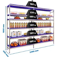 Simoninox Initial 6pp Metalhylde 1600x2490x400 Mm