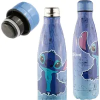 Mtp Products Stitch vandflaske / termoflaske i rustfrit stål - 500ml - Blå