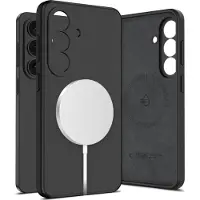Tech-Protect Samsung Galaxy S26 flydende silikone cover - MagSafe-kompatibel - Sort