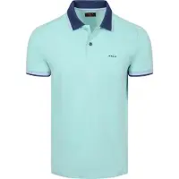 NZA Polo Foxton Piqué Pale Leaf Grøn Lyseblå måle