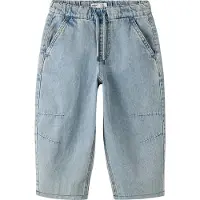 Name it Jeans - NmmBen - Barrel - Light Blue Denim - - 2 år (92) - Jeans