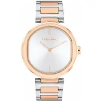 Calvin Klein CK Dameur 1685213 Timeless Sølvfarvet/Rosaguldtonet