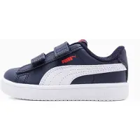 Puma Rickie Classic Toddlers' Sneakers, Shoes, Navy/White/Red, 27