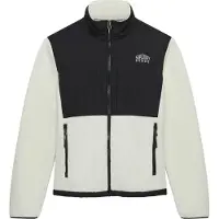 Superdry Superdrytil mænd. M5012335A Fleecejakke sort (XL), Casual, Lange ærmer, Genanvendt polister
