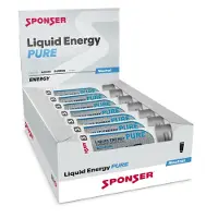 Sponser Sport Food Pure Liquid Boks Med Energigeler 70g 18 Enheder