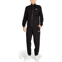 EA7 Joggingdragt guld / sort