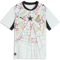 Puma Ghana 2026 Home Jersey Youth, Clothing, White/Black, 7-8Y
