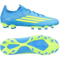 Adidas F50 League MG Ice Cold Precision - Blå/Gul/Lyseblå - Multi Ground (MG), størrelse 46⅔