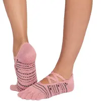 Toesox Full Toe Elle Pilates Grip Sokker