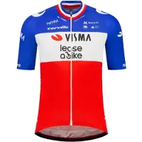 Tvl Team Visma Lease A Bike Replica French Campion 2026 Kortærmet Trøje