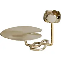 Hilke Collection Ninfea No.2 lysestage Messing