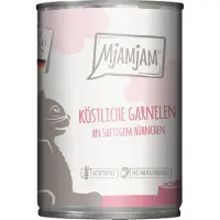 MjAMjAM Vådfoder - Dåse Cat - Rejer med kylling - 6 x 400 g