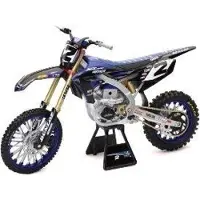Daffi Yamaha YZ450F Star Racing 2022 Cooper Webb 1:6