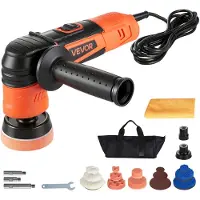 Vevor Bilpoleringsmaskine, 30/50/76 mm roterende poleringsmaskine, 600W, 6 variable hastigheder, 1000-4500 o/min. Bilpoleringsmaskine, voksersæt til biler, detaljering, voksning, polering, fjernelse a
