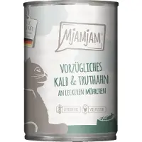 MjAMjAM 6 x 400 g - Kalv & Kalkun med gulerødder