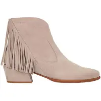 Wonders Wonderstil kvinder. D-2005 Ankelstøvler i læder FEI 05 taupe (36), 1-3 cm, Casual, Gråt