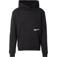 Karl lagerfeld JEANS Sweatshirt 'ESSENTIAL' blå / sort / hvid