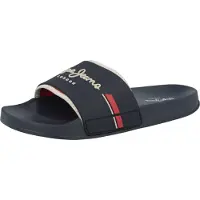 Pepe Jeans Pepe Jeanstil mænd. PMS700019 Sandaler Glam navy (46), Fast, Ingen, Badetøj, Blå