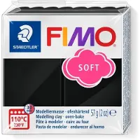 Staedtler FIMO modeller soft 57g. Sort