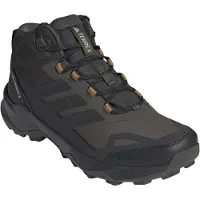 Adidas - Vandresko herre - Terrex Skychaser Ax5 Mid GTX M Shadow Olive/Carbon/Bronze Strata til Unisex - Størrelse 10 UK - Brun