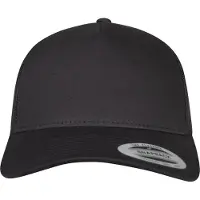 Flexfit Hætte '5-Panel Retro Trucker' greige / sort