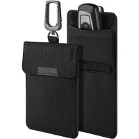 Spigen Faraday Cage Pung Nøglefri RFID Signal Blocker - Sort
