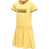 Hummel Kjole gul / grøn / orange