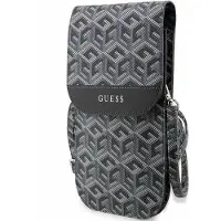 GUESS GCube Stribet Sort Håndtaske