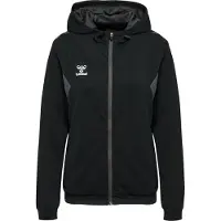 Hummel Sportssweatjakke 'AUTHENTIC' grå / hvid