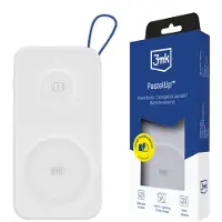 3MK Powerbank 3mk PastelUp 10,000mAh 22.5W USB 1A1C - hvid