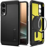 Spigen Samsung Galaxy S25 Edge Tough Armor Mag Cover - Sort