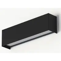 Nowodvorski Lighting Væglampe sort lampe over spejl STRAIGHT WALL 7601 væglampe