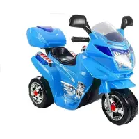 Leantoys Elektrinis motociklas vaikams HC8051, mėlynas