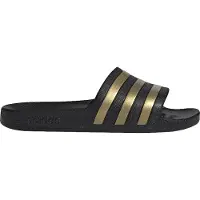 Adidas Adilette Aqua Badesandal - Sort/guld, størrelse 46