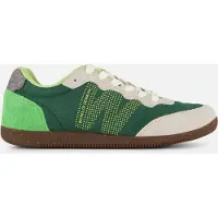 Woden Sneaker low 'Nanna' lysegrå / mørkegrøn