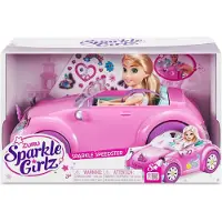 Zuru Sparkle Girlz Rinkinys su lalką 10.5 cala Rožinė Kabriolet