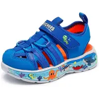 SKECHERS Sandaler - Play Scene Splash - Blå - - 25 - Sandal