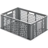 Alutec 05065 Plasticbokse (L x B x H) 400 x 600 x 250 mm Grå 1 stk
