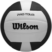 Wilson Pro Tour indend?rs volleyball - sort/hvid officiel st?rrelse