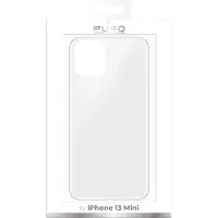 Puro 0.3 Nude iPhone 13 Mini TPU Cover - Gennemsigtig