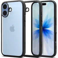 Spigen Ultra Hybrid-etui til iPhone 17 - mat sort