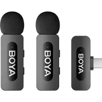 Boya BY-V20 (V2.0), Clip-on mikrofon, 20 - 16000 Hz, 80 dB, Trådløs, USB, 100 m