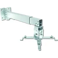 Techly ICA-PM-16 Projektor-loftholder Vippebar, Bevægelig Gulv-/loftafstand (max.): 315 mm Vægafstand (max.): 650 mm Sølv
